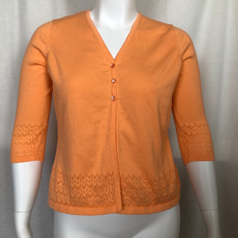 Stitch Peach Cardigan